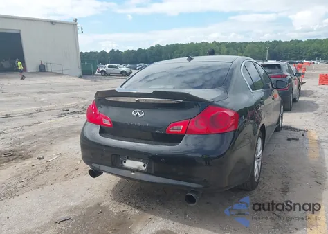 2013 Infiniti G37 Journey from USA, damaged, VIN JN1CV6AP1DM722267